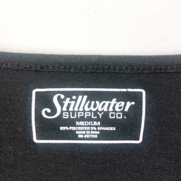 STILLWATER SUPPLY CO | Cold Shoulder V-Neck Long Sleeve Top Women’s Size Medium - Picture 6 of 7